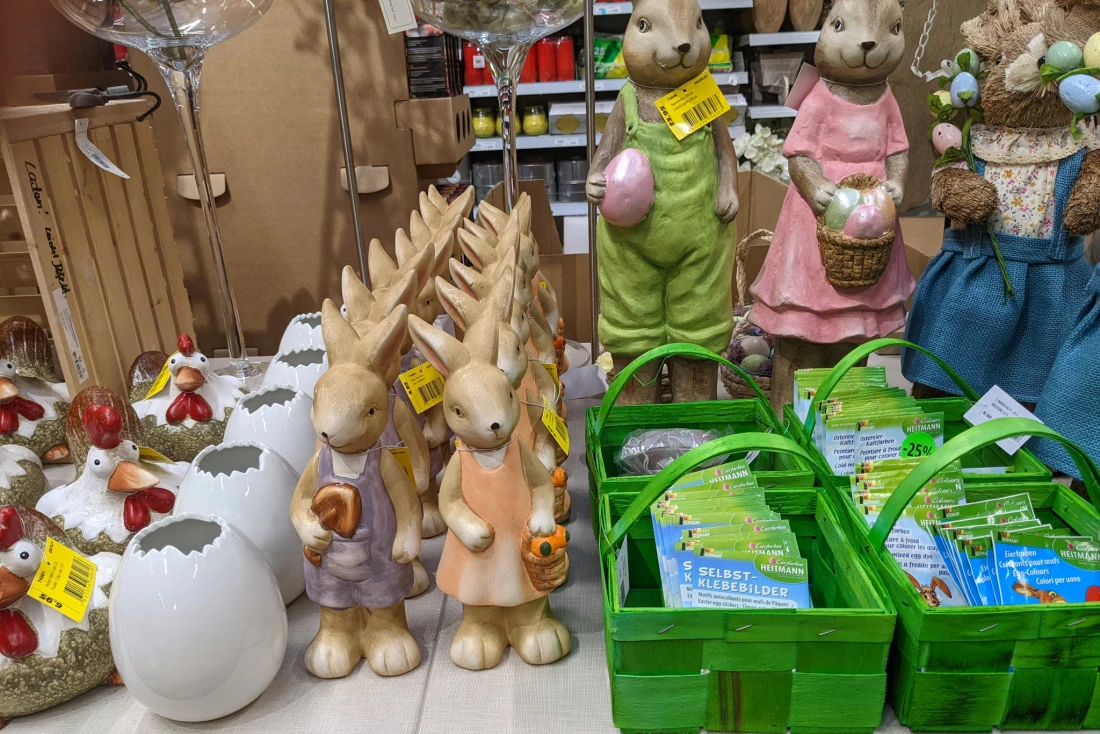 Osterdekoration Mitten im Februar!?
