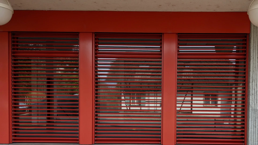 Gestreifte Reflexion