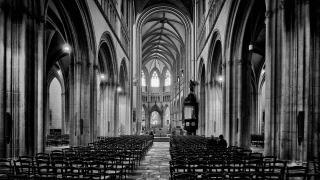 Kathedrale Saint-Corentin in Quimper, Bretagne
