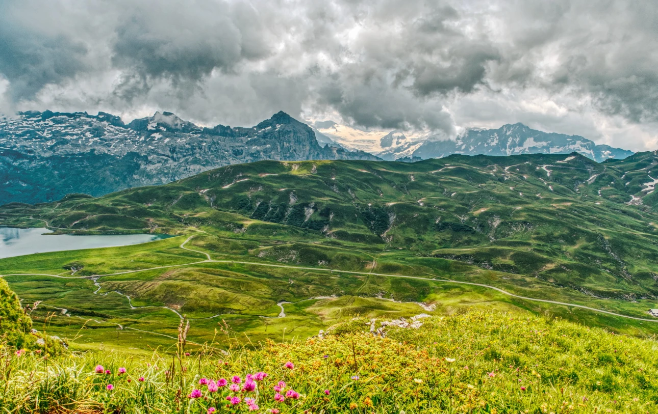 Blick zum Tannensee (südlich Melchsee-Frutt)