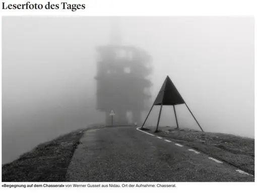 Leserfoto des Tages vom 13. November 2020 im Bieler Tagblatt