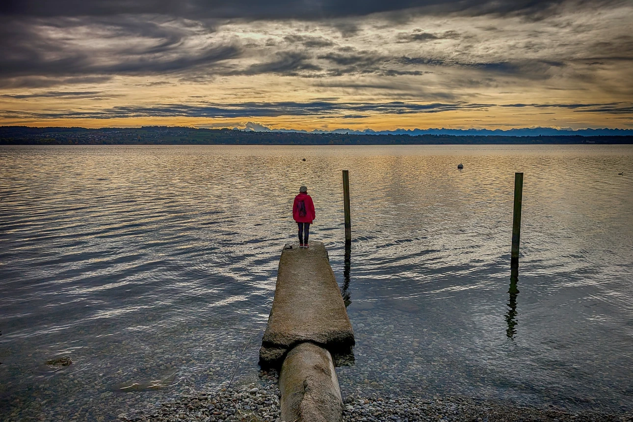 Ein Morgen am Bielersee