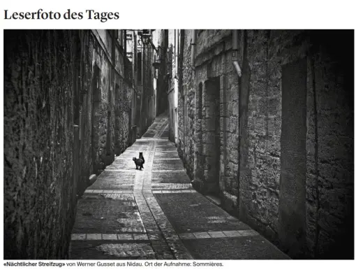 Leserfoto des Tages vom 16. Dezember 2020 im Bieler Tagblatt
