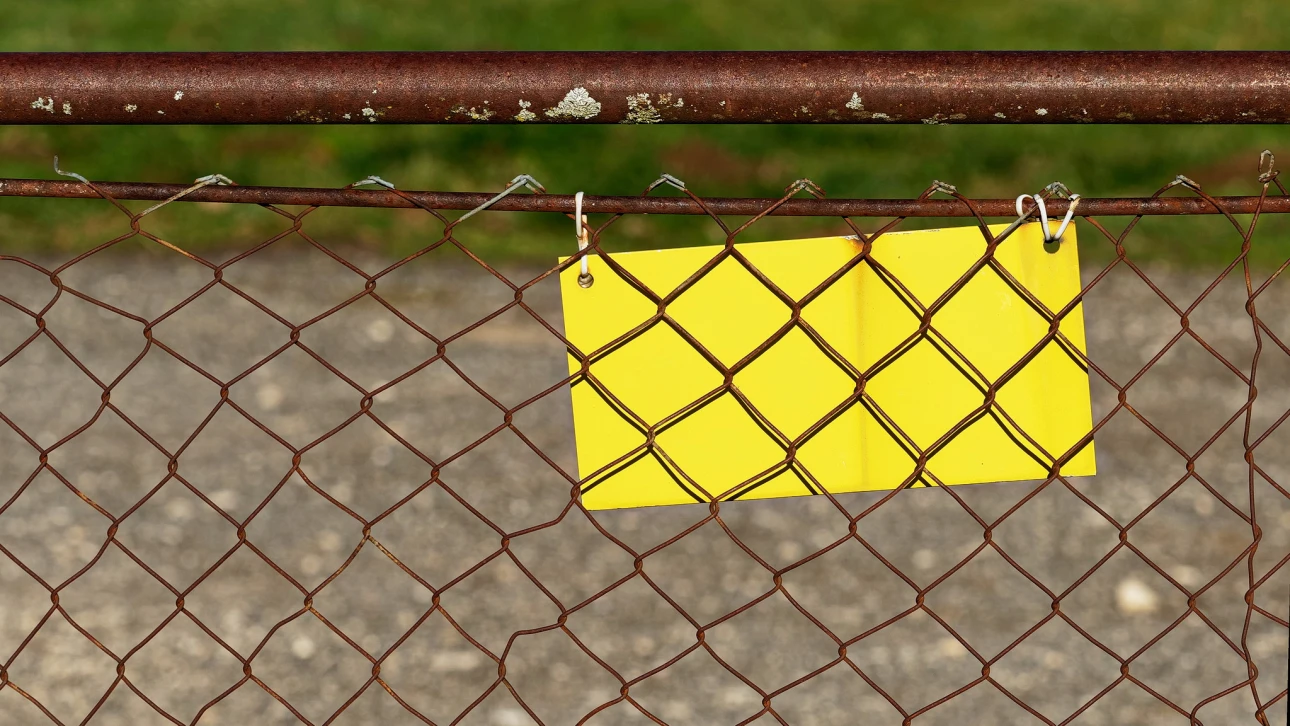 Mitteilung auf der Rückseite