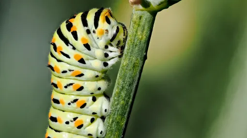 Schwalbenschwanz Raupe