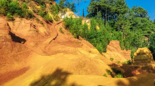 Ockerfelsen in Rousillon I