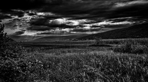 Dunkle Wolken