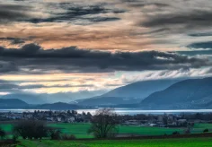 Blick über den Bielersee