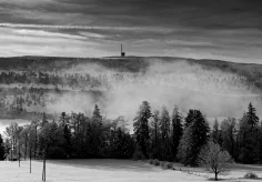 Chasseral im Winter, Nordansicht