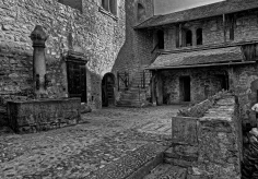 Innenhof Schloss Chillon