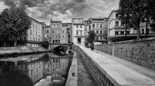 Spiegelung in Narbonne