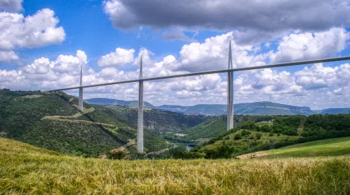 Viadukt bei Millau