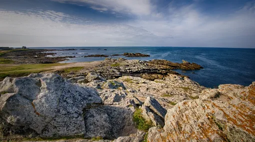 Quiberon&amp;#8217;s steinige Westküste