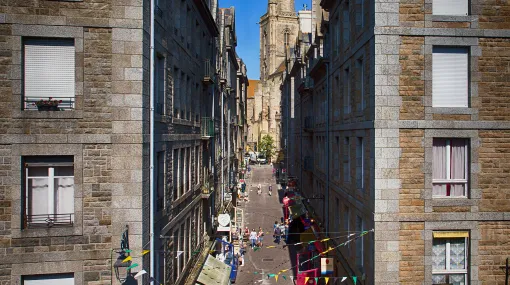 Grand rue in Saint-Malo