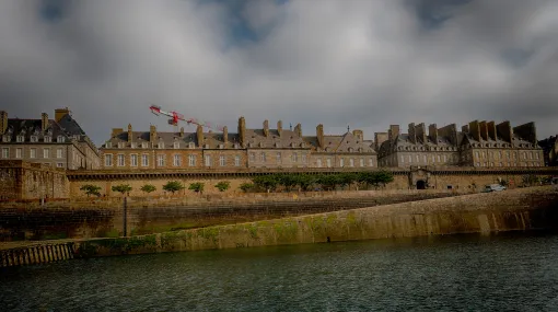 Südliche Stadtmauer von Saint-Malo