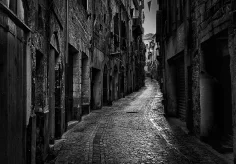 Gasse in Sommières (F)