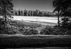 Hinter der kalten Abschrankung