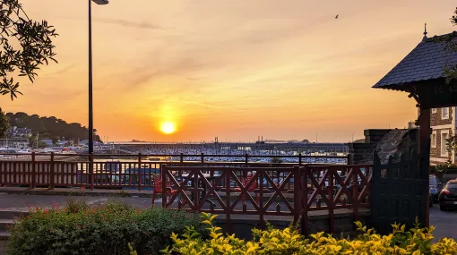 Sonnenuntergang in Saint-Malo