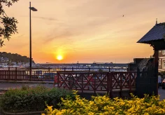 Sonnenuntergang in Saint-Malo