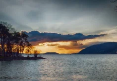 Später Nachmittag am Bielersee