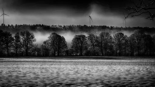 Winternebel verzieht sich