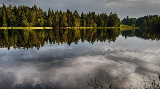 Wolkenspiegelung II