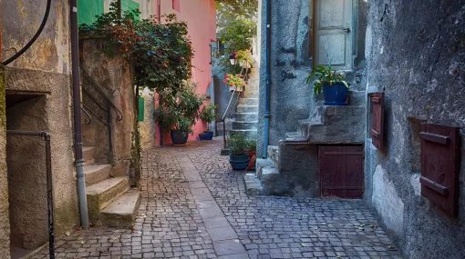 Gasse in Sait-Saphorin