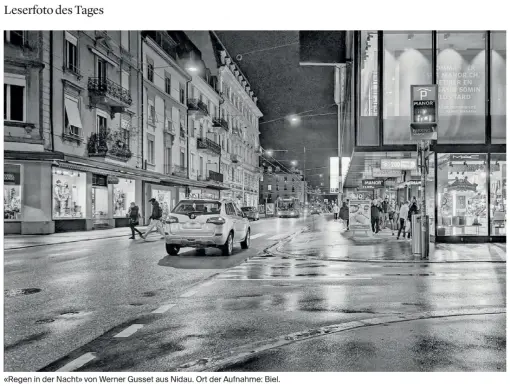 Leserfoto des Tages im Bieler Tagblatt vom 19. Juni 2025